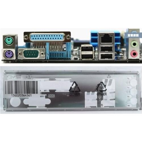 New I/O shield back plate of motherboard for ASUS M5A78L LE R2.0 M5A78L/USB3 M5A78L LE just shield backplate
