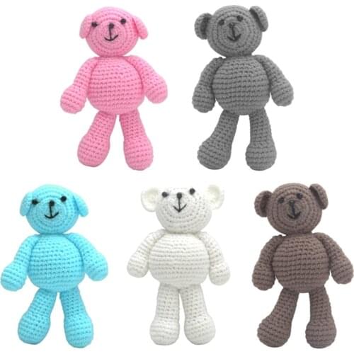 Newborn Baby Girls Boys Bear Photography Prop Photo Crochet Knit Toy Cute Gift 97BC