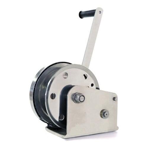 304 Stainless Steel Hand Winch Two-Way Self-Locking Waterproof and Anti-Corrosion