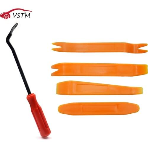 12pcs/set Remover Removal Puller Pry Tool Car Door Panel Trim Upholstery Retaining Clip Plier Tool Hand Tool Set