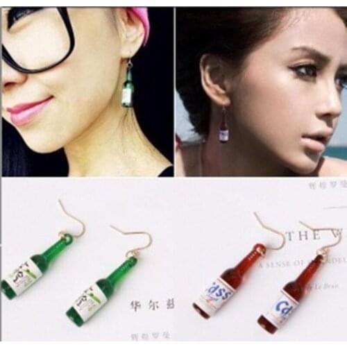 Fashion Young Girl Cartoon Fun Unusual Earrings For Women Goldfish Pattern Earring Ear Pendants Modern Womens Eardrop 2020 New