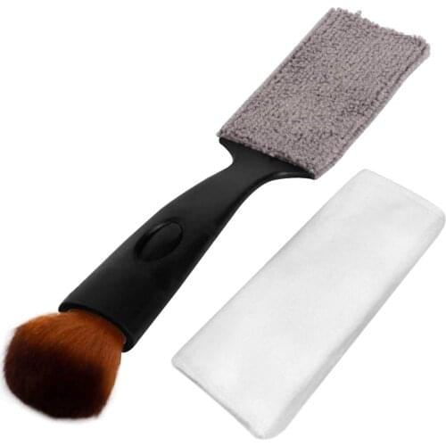 Car Cleaning Brush Dusting Remove Double Side For Air Conditioning Panel Gap Auto Wash Tools Car Meter Detailing Cleaner