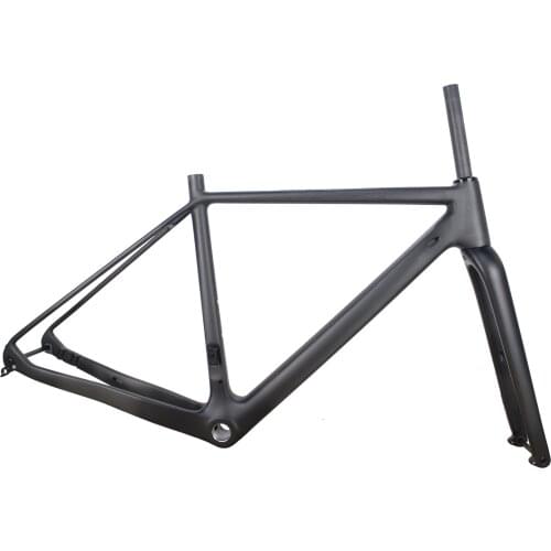 2020 New design cyclocross Bicycle Frame,Flat mount Disc brake CX Bike Frame Carbon
