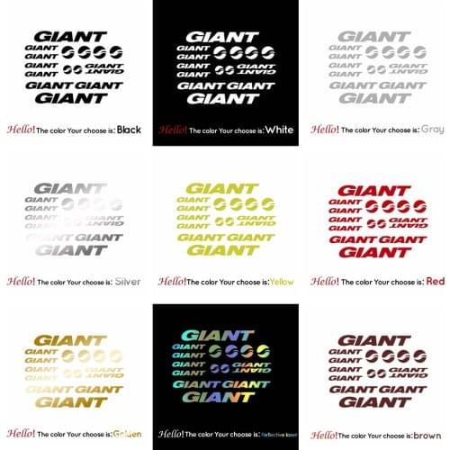 Fahrrad Vinyl Geschnitten Aufkleber RIESEN Kunst Dekor Aufkleber Abziehbilder Zyklen Rahmen Gabeln Berg MTB BMX,32cm*23cm