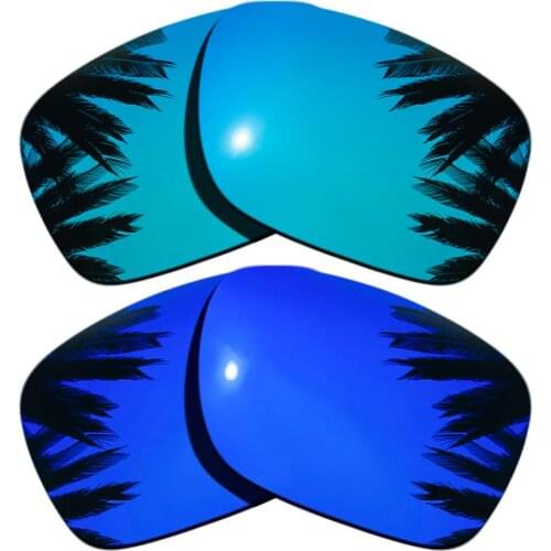 Ice Blue Mirrored&Purple Mirrored Polarized Replacement Lenses for Holbrook Frame 100% UVA & UVB