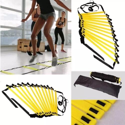 Agility Speed Ladder Stairs Nylon Straps Training Ladders Agile Staircase For Fitness Soccer Football Speed Ladder Equipment -40