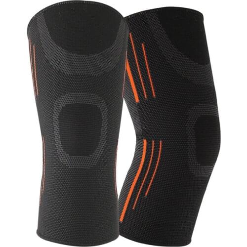 1pc Sports Knee Support Compression Sleeves Joint Pain Arthritis Relief Running Fitness Elastic Wrap Brace Knee Pads Accessories
