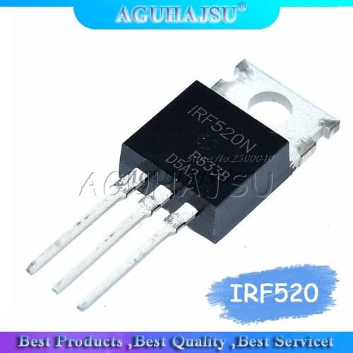 10PCS IRF520 IRF520N TO220 TO-220 IRF520NPBF New original