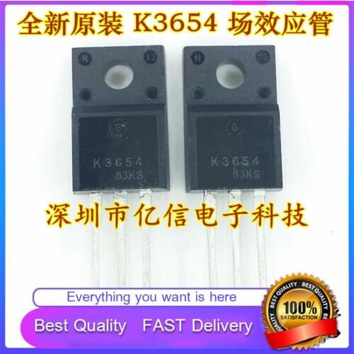 10Pcs/Lot New Original K3654 2SK3654 Field Effect Transistor TO220F Good Quality