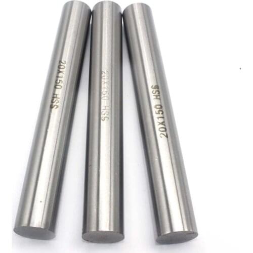 100pcs 20x150 HSS high speed steel round turning tool 20*150 high speed steel woodworking knife white steel blade