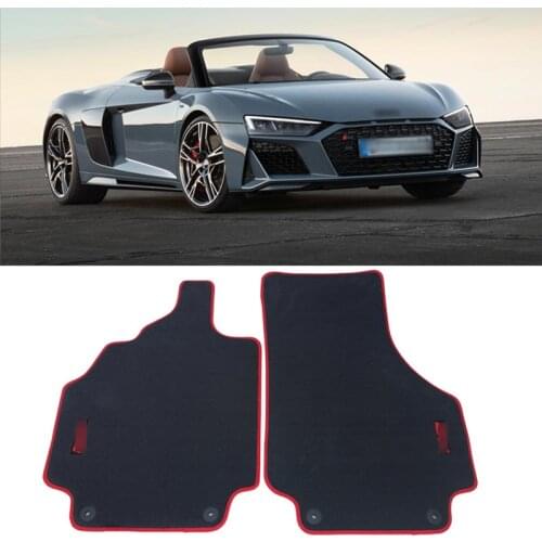 2pcs Brand New Auto Carpet Mats Carpet Perfect Fitted For Audi R8 Car Floor Mats