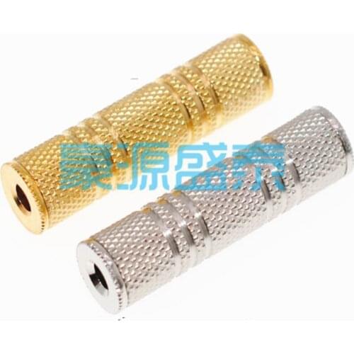 3.5mm Audio Female To Female Plug/Jack Connector Coupler Adapter for MP3/DVD/Headphone/Car