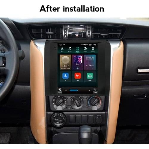 8Core Car Radio Android 11 Multimedia Player For TOYOTA Fortuner/HILUX Revo 2016-2020 GPS 2din Stereo Auto Carplay Tesla Style