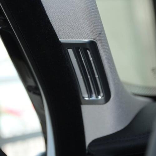 ABS Chrome Accessories A Pillar Outlet Trim for Land Rover Range Rover Evoque 2011-2017 Car Styling Interior Accessories