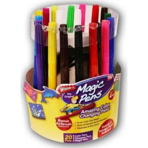 Adeeing 20PCS Water Colour Pen Drawing Doodling Pen School Supplies Water Colour Pen QKCR60