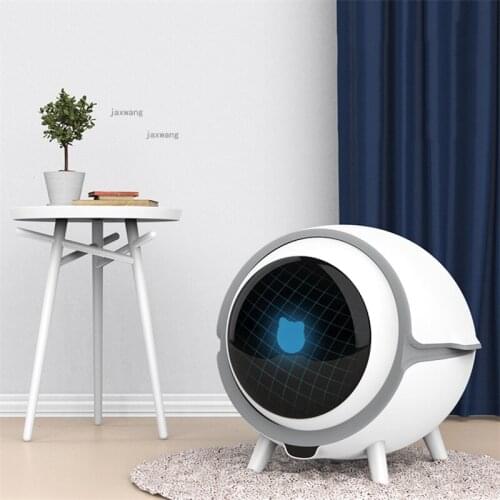 Automatic Fully Enclosed Cat Litter Box for Cats Self Cleaning Toilet Intelligent Electric Kitty Bedpans Supply Kitten Sand Box
