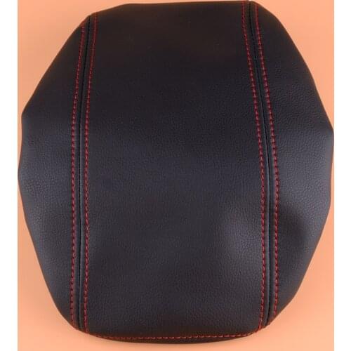 CITALL New Black PU Leather Car Arm Rest Console Center Armrest Cover Fit for Nissan Qashqai J11 2016 2017