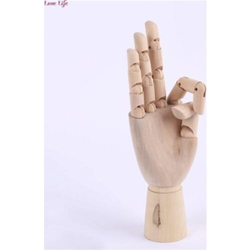 Wooden Hand Drawing Sketch Mannequin Model Human Artist Model Wooden Mannequin Hand Movable Limbs