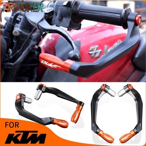 For KTM DUKE 125 200 390 690 790 990 1290 DUKE390 DUKE690 Motorcycle Handlebar Grips Guard Brake Clutch Levers Guard Protector