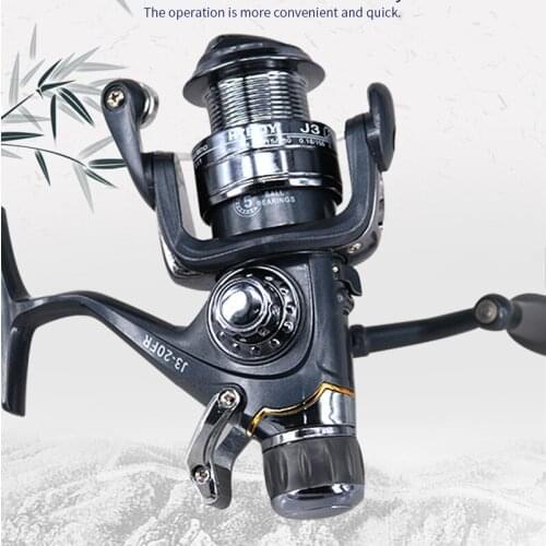 Double Brake Reel Spinning Reel Fishing Reel 20FR-60FR Gear Ratio 5.1:1/5.5:1 Reels Carretilhas de pesca Carp Fishing Reel