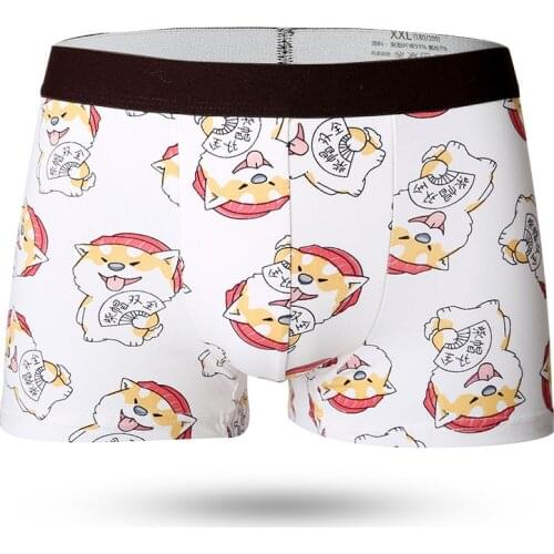 Hot Underwear Men Cotton Boxer Homme Brand Mens Underpants Male Panties Breathbale Shorts U Convex Pouch Men