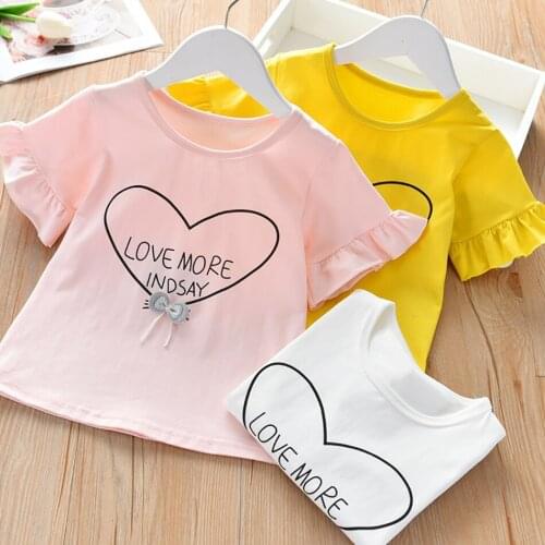 Kidswant Girls' Printed T-Shirts
