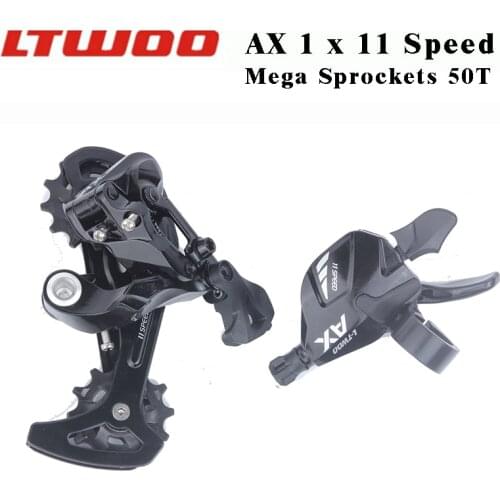 LTWOO AX 1X11 Speed Groupset Trigger Shifter Lever Rear Derailleur Compatible 50T For MTB Mountain Bike Cassette 11-42/46/50T