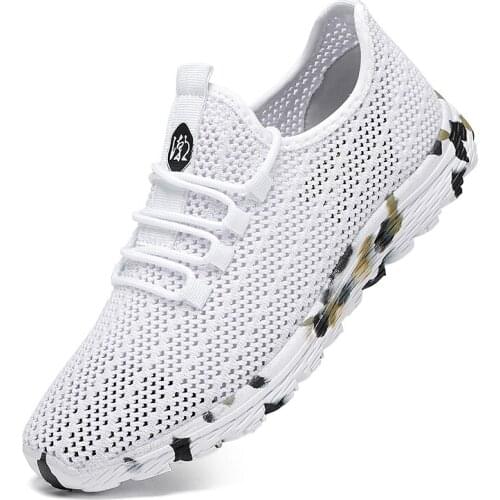 2021 new camouflage sole summer parent-child style fly weave lovers' shoes leisure board shoes leisure sports shoes