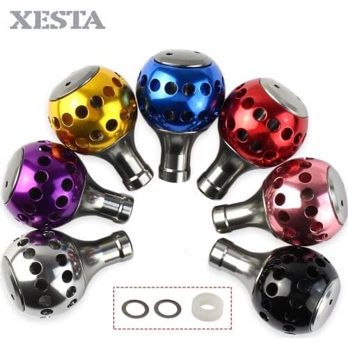 XESTA New Fishing Reel Handle Knob Aluminum Alloy knob Fishing Reel Accessories Hot Sale high quality Free shipping