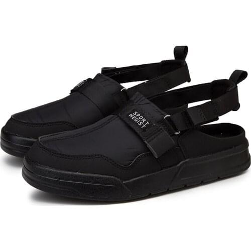 Sandels erkek sandali slippers black beach male sandalias sandel mens para sandles man shoes flops cork sandalet slides outdoor