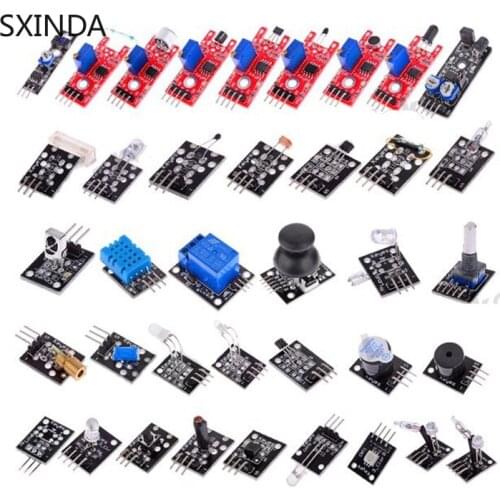 45 in 1 Sensor Module Assortment Starter Kit 37in1 Temperature Sensor Set 37 in 1