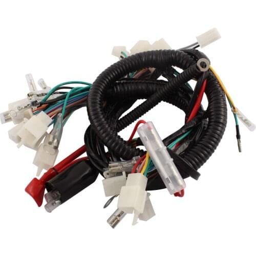 Uxcell Motorcycle Electrical Main Wiring Harness