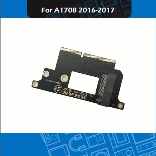 10pcs/Lot NVMe PCI Express PCIE to M.2 A1708 SSD Adapter Card N-1708A For Macbook Pro Retina 13" A1708 2016 2017 EMC 2978 3164