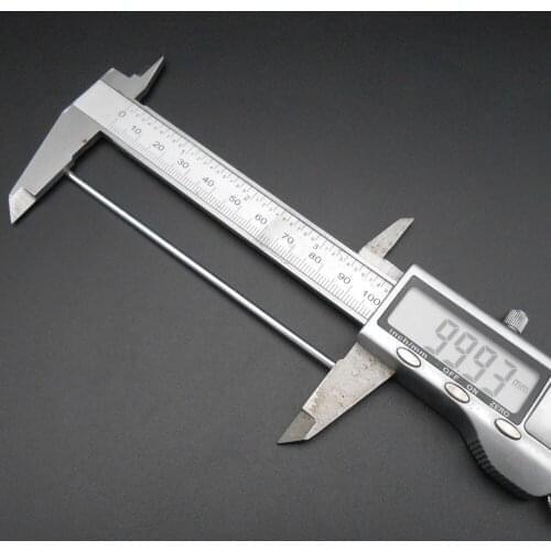 500Pcs Dia.2.5MM 100mm Φ2.5 Iron Shaft Toy Car Gear Wheel Axle Optical Axis DIY Accessories Galvanized 100 MM 10CM 2.5X100MM New