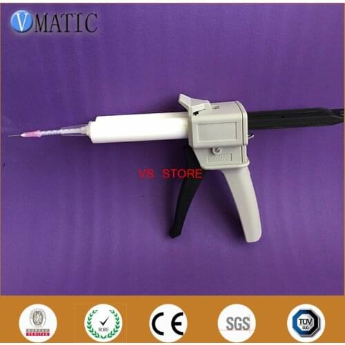 Free Shipping 50 Ml / Cc 1:1 & 2:1 Cartridge Hand Manual Glue Caulking Gun