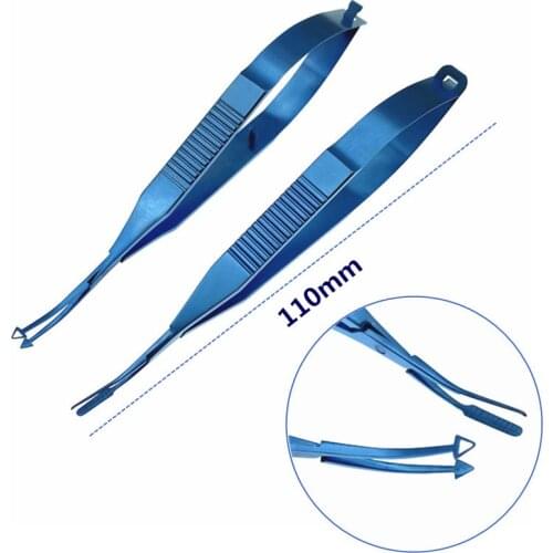 Nucleus Bisector Trisector/Vectis Forceps 1/2 1/4 Titanium Ophthalmic Tweezers Instrument Pet surgical instruments