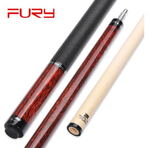 FURY JBC Series Billiard 3 Pieces Punch&Jump Cue Stick 13mm Tip G10 Tip ZRB Shaft PU Wrap Billar Break& Jump Cue with Gifts