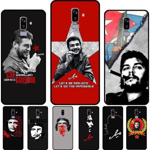 Che Guevara Smoking Cigar Case For Samsung Galaxy A5 A3 2017 J7 J5 J1 J3 2016 A6 A8 J6 J4 Plus J8 A7 A9 2018 Cover