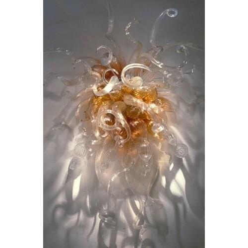 Home Decoration Industrial Hand Blown Glass Led Wall Light