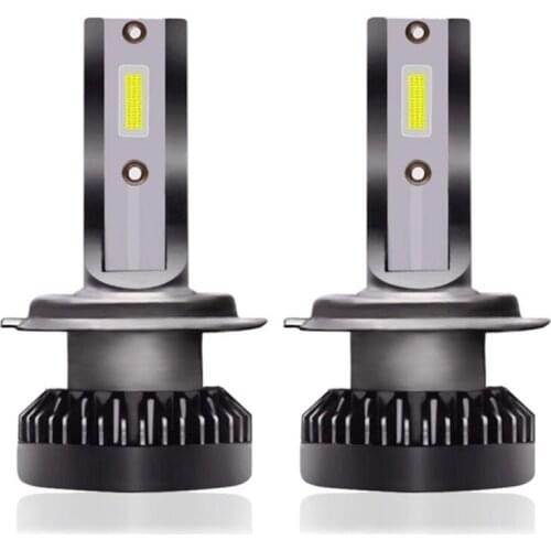 2Pcs Mini H4 H7 LED Bulb H11 9006 HB4 9005 HB3 9012LED Car Headlight Bulbs Kit 8000LM 80W Auto Headlamp 6000K Car Lights 12V 24V