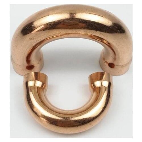 Copper 180 Elbow Plumbing Pipe Fitting Water Gas Oil Scoket Weld Coupler End Feed 180 Deg 22mm x1mm x68