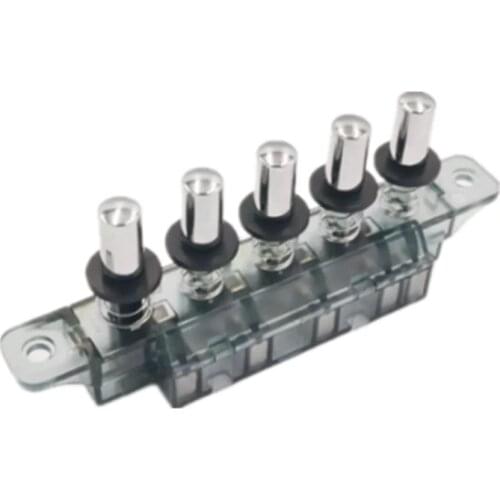 MQ165 3-Interlock 1-Reset 1-Latching 5 Keys Switch 250VAC 4A for Kitchen Hood