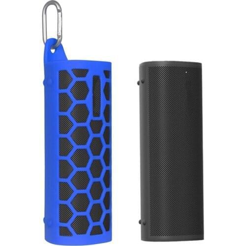 For Sonos Roam Soft Silicone Case Protective Cover Shell With Carabiner Case Skin Sleeve Compatible For Sonos Roam Speaker