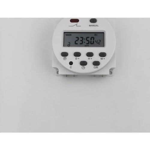 CN101A LCD Digital Power Weekly Programmable Timer Switch 16A Time Relay