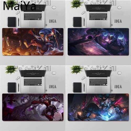 Maiya league of legends Shaco Gamer Speed Mice Retail Small Rubber Mousepad Free Shipping Large Mouse Pad Keyboards Mat