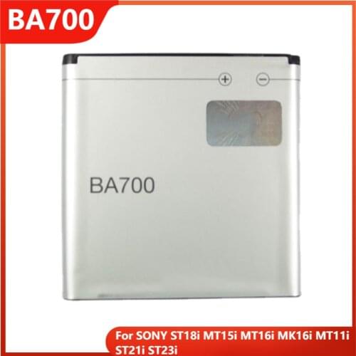 Replacement Phone Battery BA700 For SONY ST18i MT15i MT16i MK16i MT11i ST21i ST23i Rechargable Batteries 1500mAh