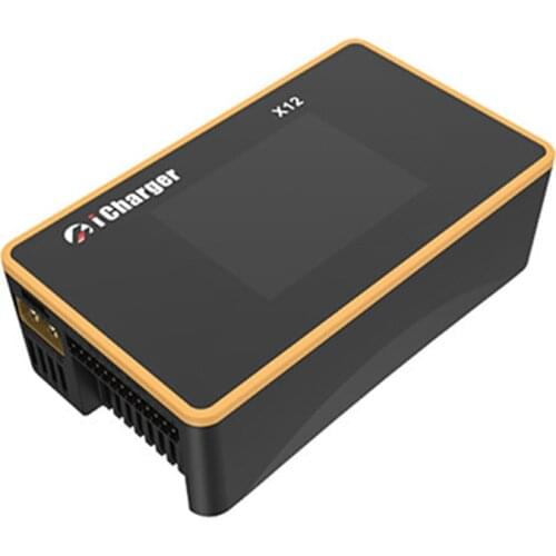 High Power iCharger X12 1100W 50V/30A 12S LCD Screen Smart Balance Battery Charger for LiPo/LiFe/LiHV Battery RC Drone Model