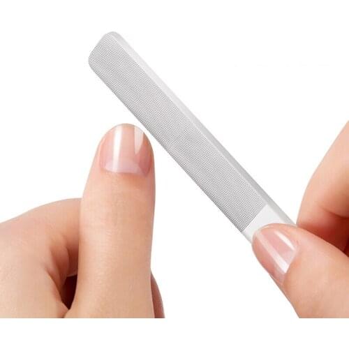Yinikiz Cleanable Nano Gradient Nail Buffer File Glass Shiny Grinding Manicure Nail Treatment Tools