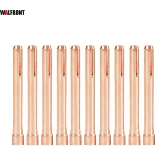 10Pcs 10N24 2.4mm Tig Welding Torch Collet For WP-17/18/26 Tig Welding Torch Replacement Parts Sets