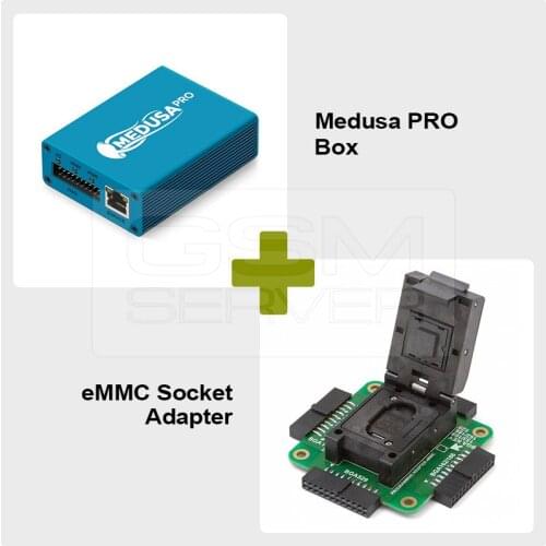 100% Original Medusa Pro Box + Medusa Pro eMMC Socket Adapter